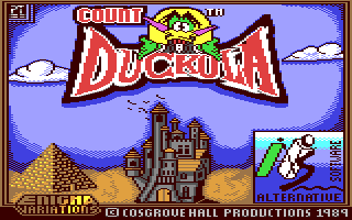 Count Duckula Title Screen